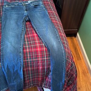 AG The legging Super Skinny Blue Jeans Size 28R